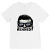 jfk sunglasses V-Neck Tee