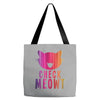 CHECK MEOWT CAT Tote Bags