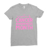 breast cancer awareness month Ladies Fitted T-Shirt