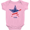 usa star Baby Bodysuit