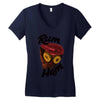 rum ham Women's V-Neck T-Shirt