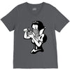 snow white V-Neck Tee