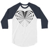 love black 3/4 Sleeve Shirt