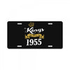 kings are born in 1955 License Plate