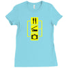 eat sleep shoot vertical digital camera photography photographer geek Ladies Fitted T-Shirt