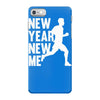 new year, new me running fitness iPhone 7 Case