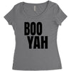 boo yah Women's Triblend Scoop T-shirt