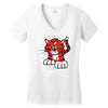 tiger Women's V-Neck T-Shirt