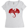 Little of Dragon Women's Triblend Scoop T-shirt