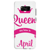 queens are born in april Samsung Galaxy S8