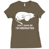 moomin inspired Ladies Fitted T-Shirt