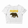 mama bear Crop Top