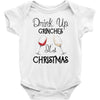 drink up grinches it's christmas Baby Bodysuit