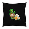 saint patrick day Throw Pillow