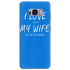 i love my wife ~ mens funny fishing Samsung Galaxy S8 Plus