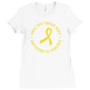 Ewing Sarcoma Awareness Ladies Fitted T-Shirt