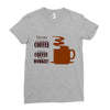 coffee lovers Ladies Fitted T-Shirt