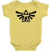 zelda logo black logo Baby Bodysuit