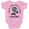 i am my ancestors' wildest dreams Baby Bodysuit