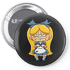 ugly alice is ugly Pin-back button
