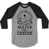 Golfer Pawpaw 3/4 Sleeve Shirt