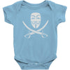mask of modern mutiny Baby Onesie