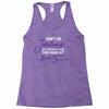 don't be jealous just because i look this good at seventy black Racerback Tank