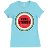 luke strikes Ladies Fitted T-Shirt
