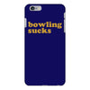 bowling sucks bowl team league club funny geek nerd sport pin tee shir iPhone 6/6s Plus Case