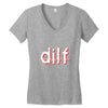 dilf Women's V-Neck T-Shirt