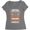 Never Underestimate The Strength Of A Leukemia Cancer Warrior Women's Triblend Scoop T-shirt
