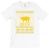 ugly sweater party beer bear funny T-Shirt