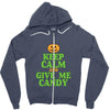 keep calm candy Zipper Hoodie