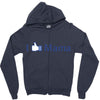 i like mama Zipper Hoodie