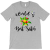 world's best sister with flowers T-Shirt