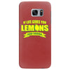 if life gives you lemons, add vodka t shirt Samsung Galaxy S7 Edge