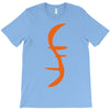 helix of heroes funny retro sci fi superhero symbol cool logo T-Shirt
