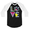 love teal best trending 3/4 Sleeve Shirt