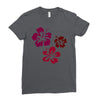 flowers Ladies Fitted T-Shirt