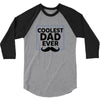Coolest Dad Ever 3/4 Sleeve Shirt