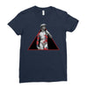 david with rose tattoo Ladies Fitted T-Shirt