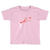 banksy headshot butterfly Toddler T-shirt