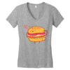 big buns Women's V-Neck T-Shirt