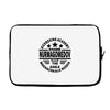 khabib nurmagomedov black logo Laptop sleeve