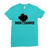 bush camper Ladies Fitted T-Shirt