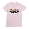 mustache (2) Ladies Fitted T-Shirt