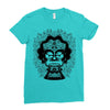lisa simpson Ladies Fitted T-Shirt