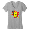 like wow ! Women's V-Neck T-Shirt