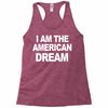 i am the american dream funny shirt wire the omar Racerback Tank