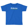 atheism funny retro religion jesus christ believer comic god Toddler T-shirt